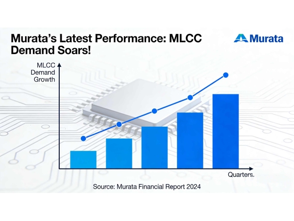Murata‘s Latest Performance: MLCC Demand Soars!