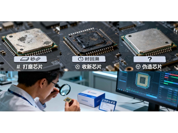 What are the different types of counterfeit chips, and how to avoid falling into traps?